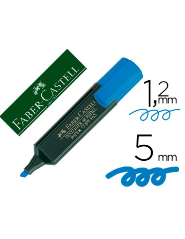 Rotulador faber castell fluorescente textliner...