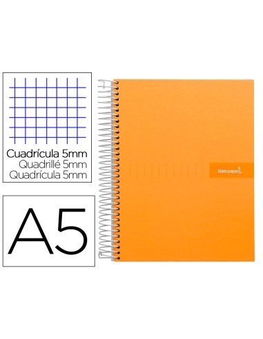 Cuaderno espiral liderpapel a5 micro crafty...