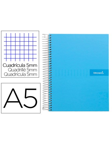 Cuaderno espiral liderpapel a5 micro crafty...