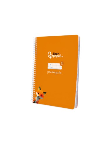 Cuaderno espiral liderpapel a5 pautaguia tapa...