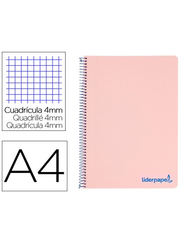 Cuaderno espiral liderpapel a4 wonder tapa...