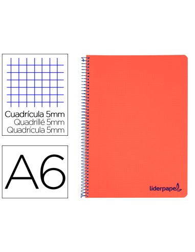Cuaderno espiral liderpapel a6 micro wonder...