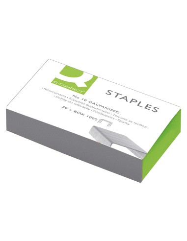 Grapas q-connect nº10 galvanizadas caja de 1000...