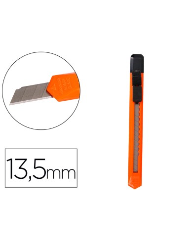 Cuter q-connect plastico estrecho cuchilla 9 mm...