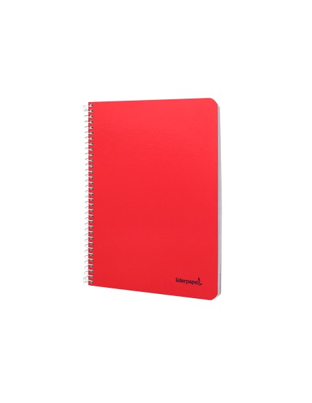 Cuaderno espiral liderpapel cuarto witty tapa dura 80h 75gr rayado nº46 colores surtidos