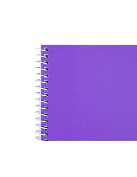 Cuaderno espiral liderpapel a5 micro smart tapa blanda 80h60gr cuadro 5mm 6 taladros colores surtidos
