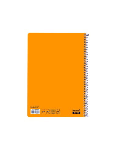Cuaderno espiral liderpapel folio smart tapa...