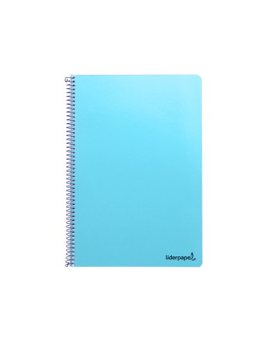 Cuaderno espiral liderpapel folio smart tapa...