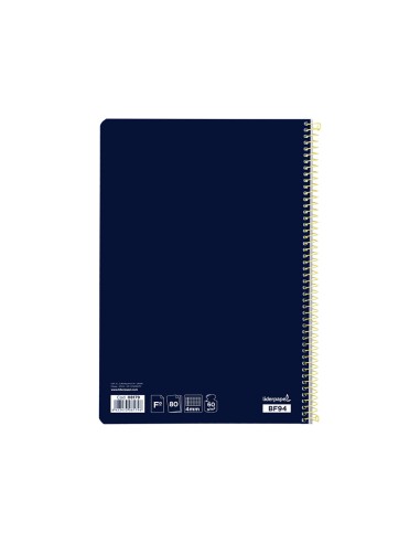 Cuaderno espiral liderpapel folio smart tapa...