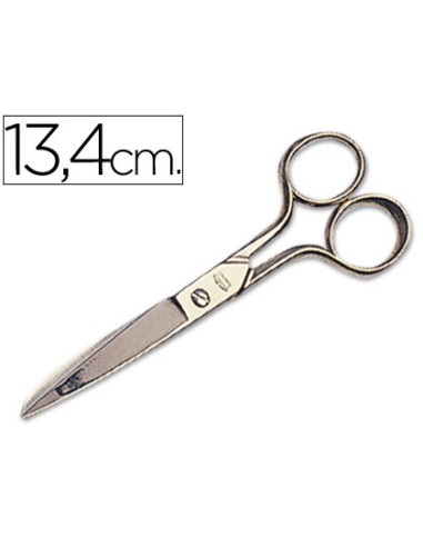 Tijera oficina forbici acero inoxidable 5\"...