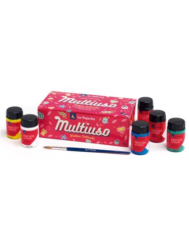 Pintura latex la pajarita satinada 35 ml caja...