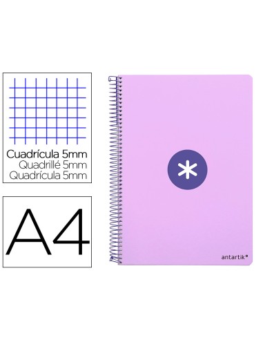 Cuaderno espiral antartik a4 micro tapa dura...
