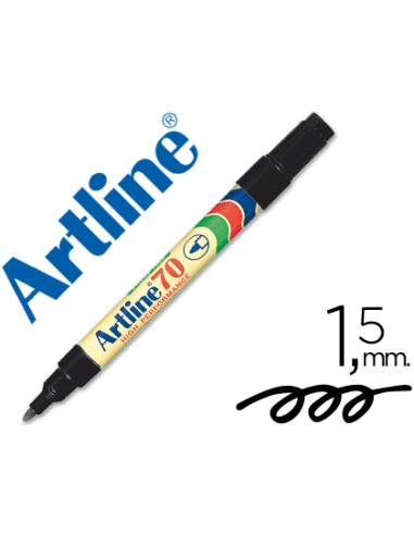 Rotulador artline marcador permanente ek-70...