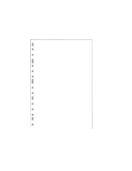 Recambio multifin 3005 folio natural liso blanco 50 hojas 215x310 mm