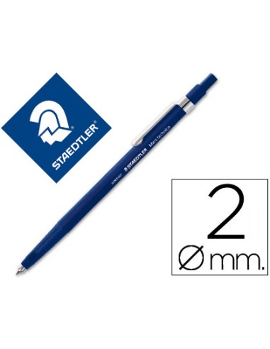Portaminas staedtler mars technico 2 mm con clip