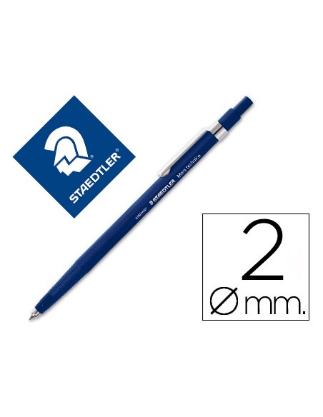 Portaminas staedtler mars technico 2 mm con clip