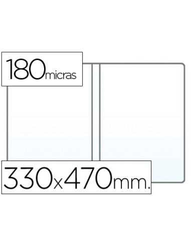 Funda portadocumento q-connect folio doble 180...