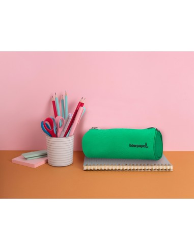 Bolso escolar liderpapel portatodo cilindrico...
