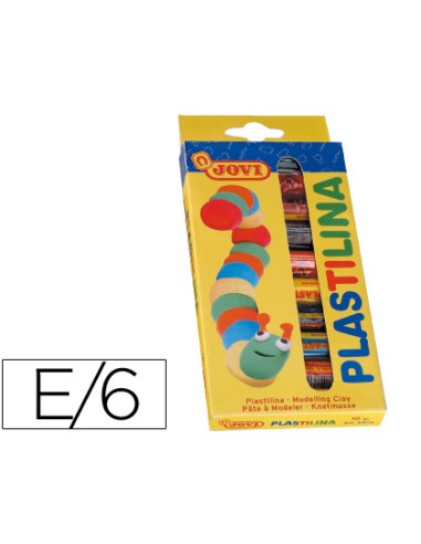 Plastilina jovi estuche de 10 barras colores...