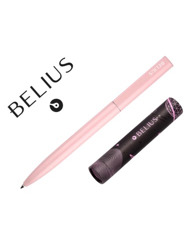 Boligrafo belius rocket b aluminio color...