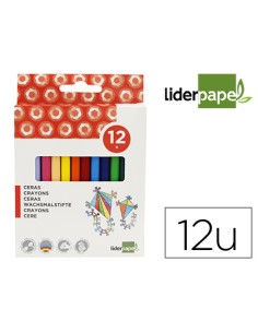 Lapices cera liderpapel...