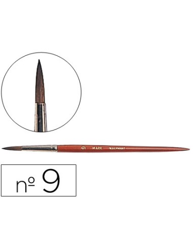 Pinceles acuarela liderpapel nº 9 virola...