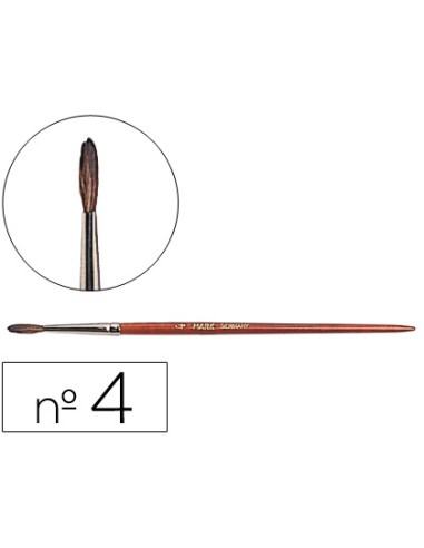 Pinceles acuarela liderpapel nº 4 virola...