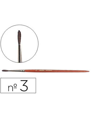 Pinceles acuarela liderpapel nº3 virola cromada...