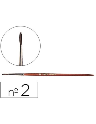 Pinceles acuarela liderpapel nº2 virola cromada...