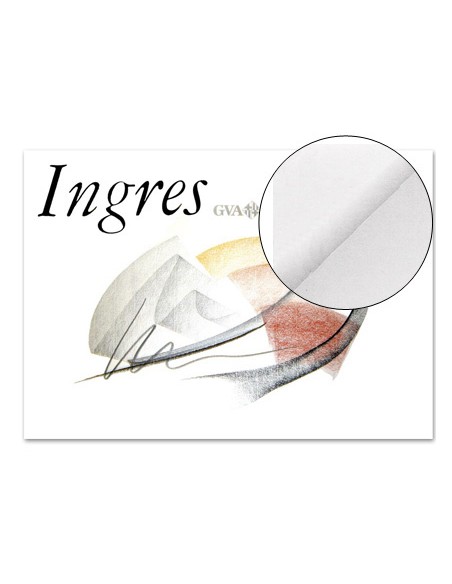 Papel ingres 50x70 blanco -108 gr