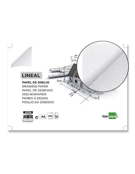 Papel dibujo marca mayor din a4 hoja