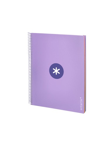 Cuaderno espiral a4 micro antartik tapa forrada...