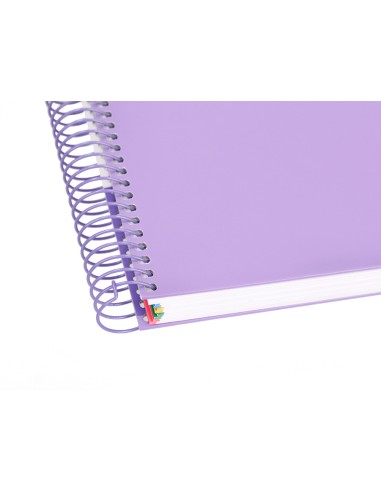 Cuaderno espiral a4 micro antartik tapa forrada...