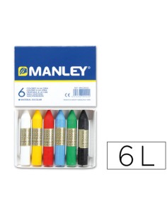 Lapices cera manley caja de...