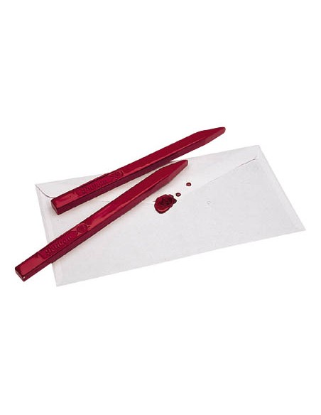 Lacre pelikan color rojo caja de 10 barras