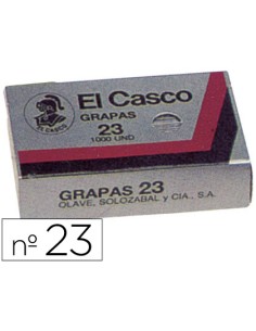 Grapas el casco nº23 caja...