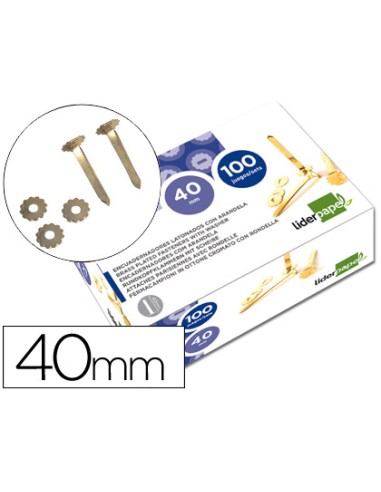 Encuadernadores liderpapel latonados con...