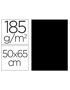 Cartulina guarro negra...