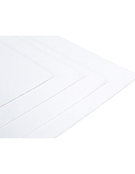Cartoncillo gris liderpapel con una cara blanca 350 g 64x88 cm paquete de 1 kg (5 hojas)