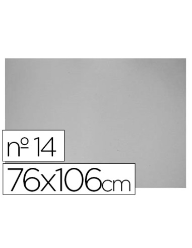 Carton gris nº 14 75x105 cm hoja