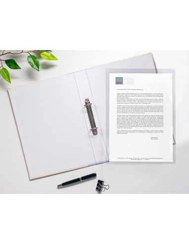 Carpeta dossier uñero plastico q-connect 180 mc...