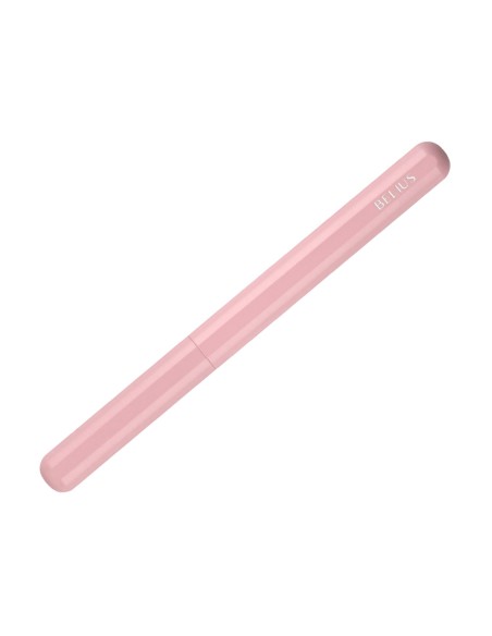 Roller y funda de similpiel belius space b color minimalista rosa tinta azul caja de diseño