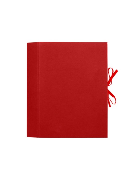 Carpeta fuelle liderpapel folio carton forrado burdeos