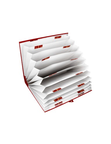 Carpeta fuelle liderpapel folio carton forrado...