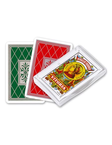 Baraja fournier española nº27 40 cartas estuche de plastico