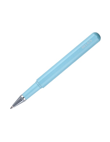 Roller y funda de similpiel belius space b color minimalista azul tinta azul caja de diseño