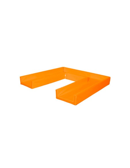 Circuito modular de gateo sumo didactic 430x50x20 cm naranja