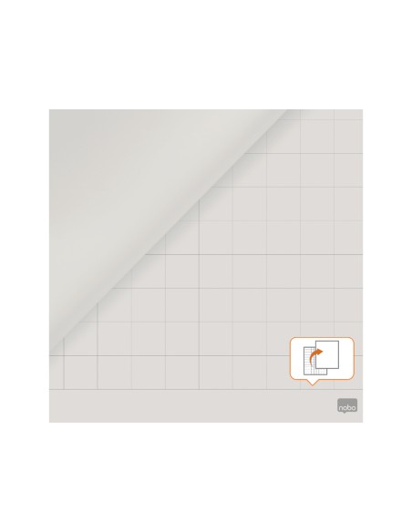 Bloc congreso nobo papel reciclado cuadriculado/liso 580x810 mm 50 hojas 70 g