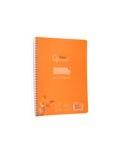 Cuaderno espiral liderpapel a5 pautaguia tapa...
