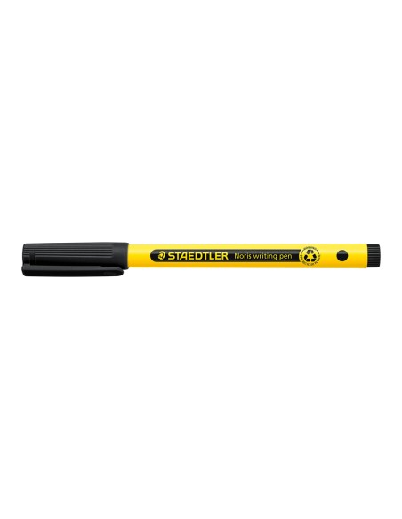 Rotulador staedtler noris writing pen 307 tinta base de agua punta fina trazo 0,6 mm negro